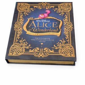 Disney Alice in Wonderland Special Edition Box - Black and Gold